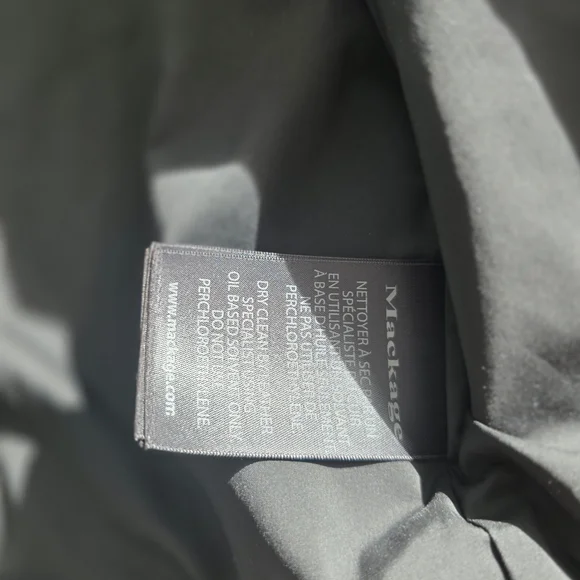 Mackage Rich Maroon Leather Jacket - Picture 10 of 11